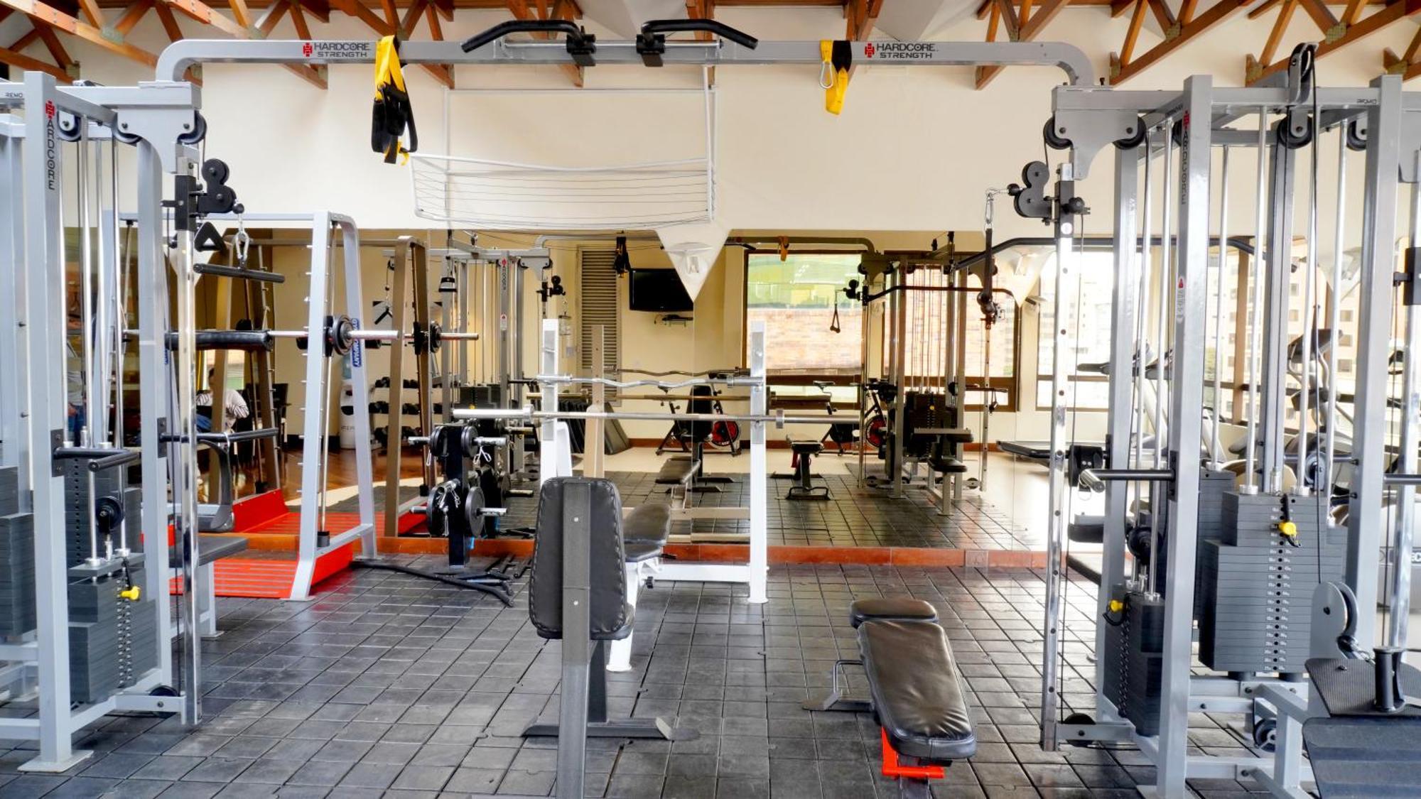 Bogota Plaza Hotel Exterior foto A gym in the UK